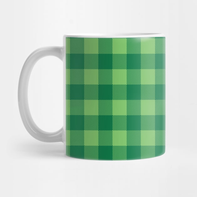 Christmas square green pattern by Inspired-DS